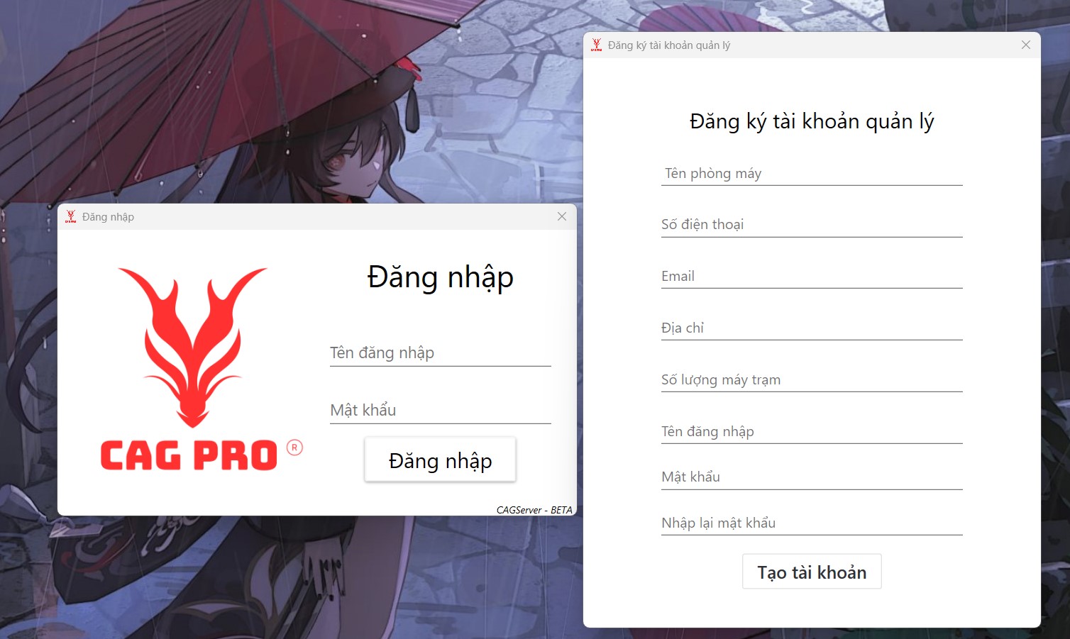 ĐĂNG K&Yacute; CAG BILLING FREE