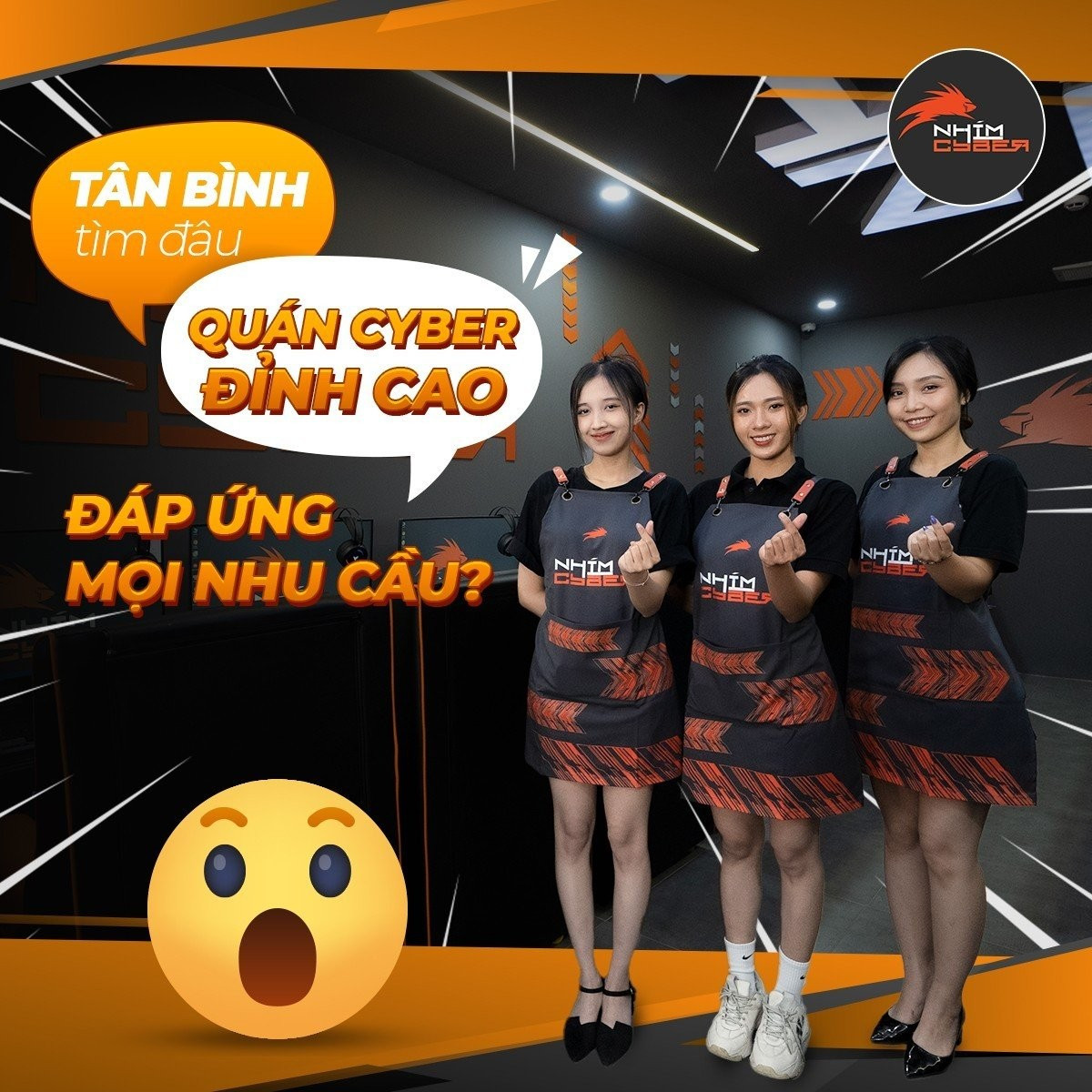 NHÍM CYBER TÂN BÌNH - NƠI TẬN HƯỞNG SỰ HOÀN HẢO CÙNG GAME