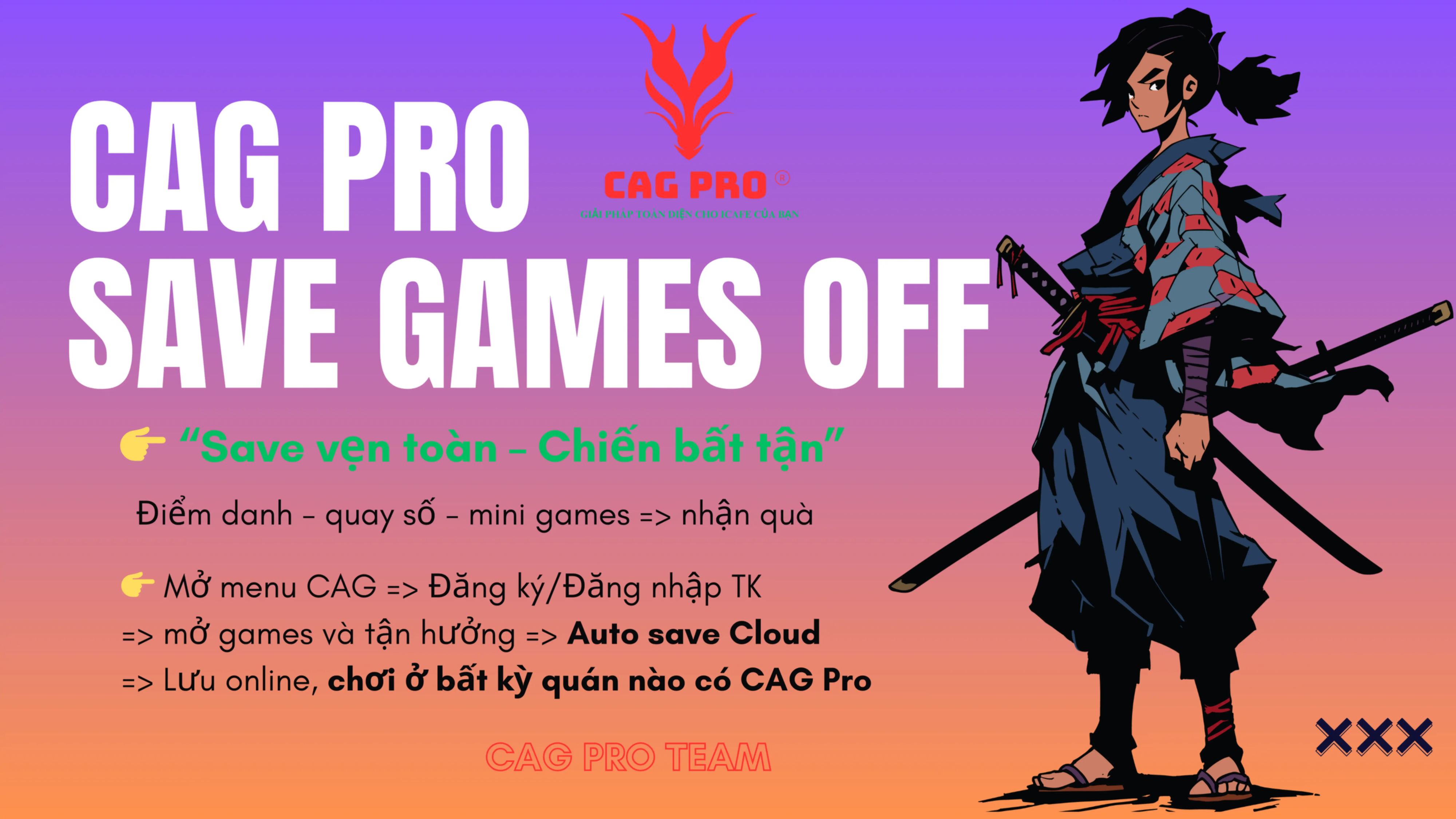 Pro Cloud Save - Giải Pháp SAVE Games offline Tối ưu Cho Phòng Games
