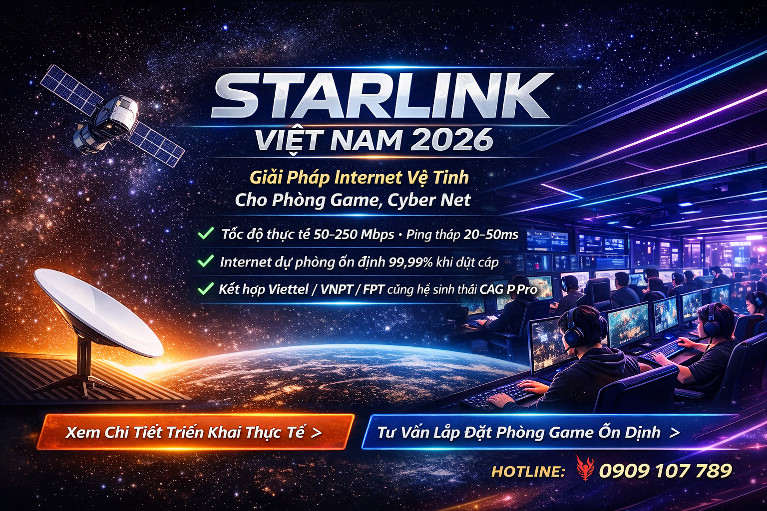 internet Starlink Việt Nam